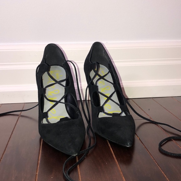 Lace Up Heels - Picture 2 of 5